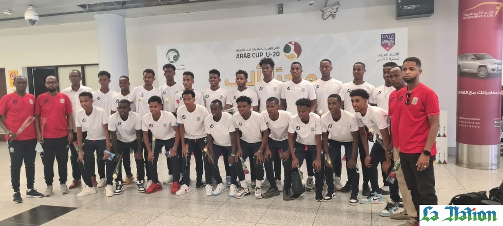 Coupe Arabe / Départ des requins U20Le président par intérim de la FDF galvanise les Requins