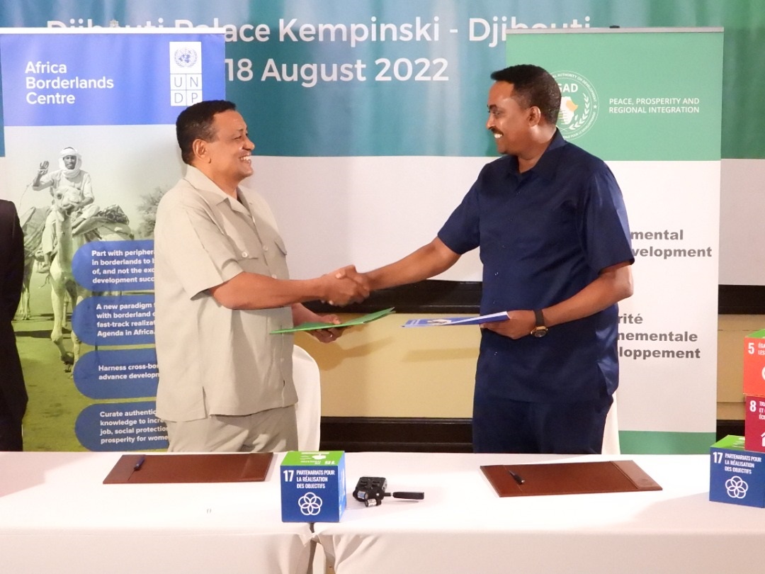 • IGAD/PNUD : Signature d’un protocole d’accord pour promouvoir le développement socio-économique des zones frontalières