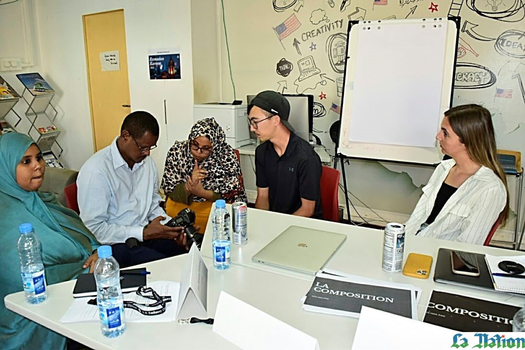 Des professionnels des médias djiboutiens formés sur la pratique de la production vidéo et la photographie