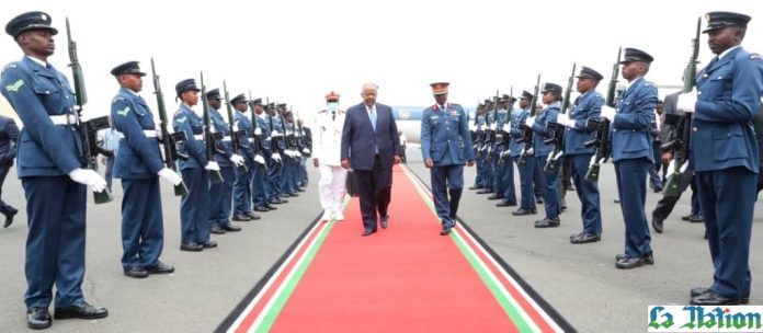 LE PRéSIDENT GUELLEH PREND PART à LA CéRéMONIE D’INVESTITURE DU NOUVEAU PRéSIDENT KENYAN WILLIAM RUTO (4)