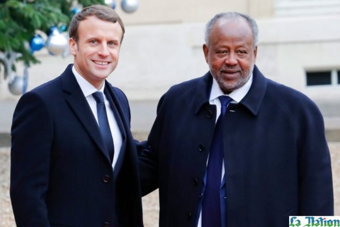 LES PRéSIDENTS GUELLEH ET MACRON RéAFFIRMENT LE CARACTèRE STRATéGIQUE DE LA RELATION ENTRE LA FRANCE ET DJIBOUTI