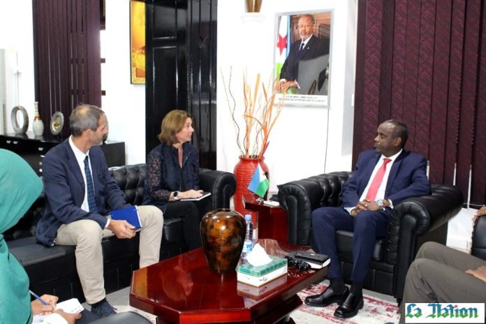 Le ministre Radwan Abdillahi Bahdon reçoit une délégation conduite par le représentant-résident de la Banque Mondiale à Djibouti (2)