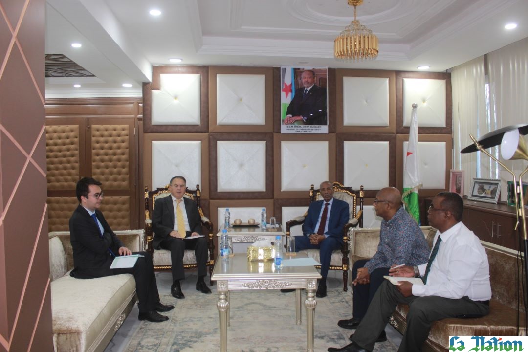 Le ministre du Travail reçoit l’ambassadeur de Turquie à Djibouti LA