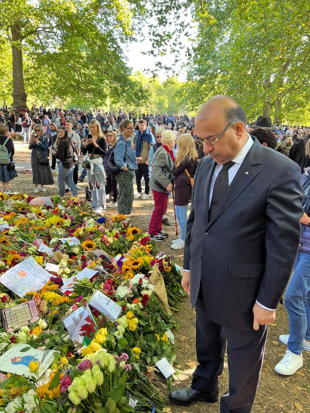 Obsèques de Sa Majesté La Reine Elizabeth II: Djibouti représenté par l’ambassadeur Ayeid Mousseid Yahya