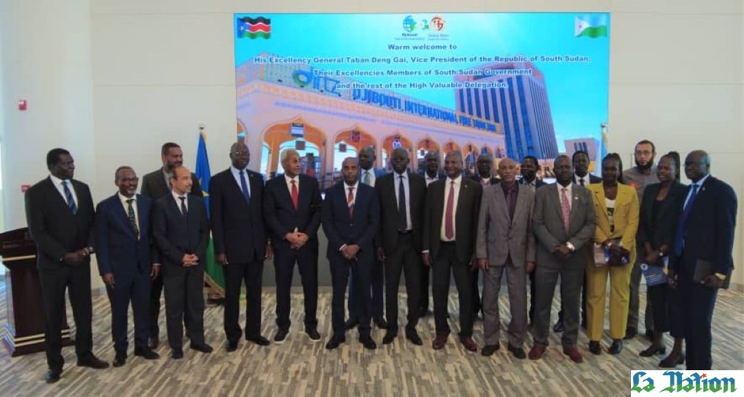 Visite de travail de la délégation sud soudanaise de Haut Niveau Le