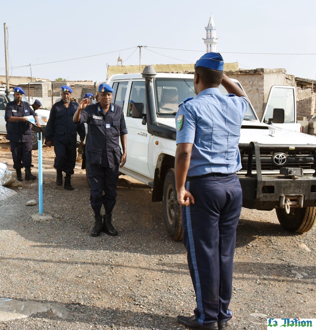 Visite d’inspection des postes de police de la région d’Ali-Sabieh par le Directeur général de la police nationale