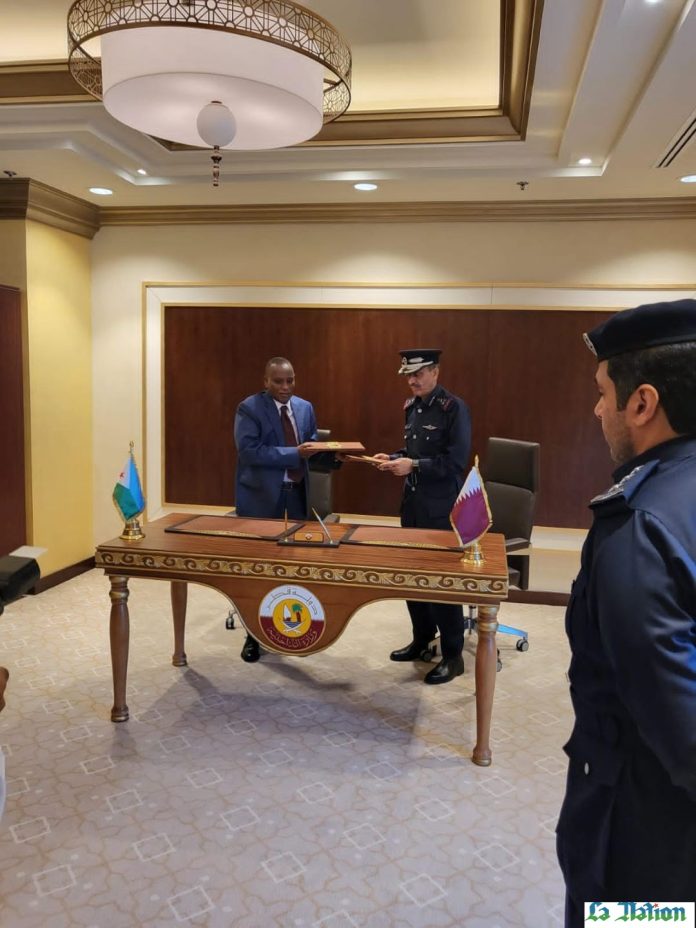 Visite du Directeur Général de la Police Nationale au Qatar (1)