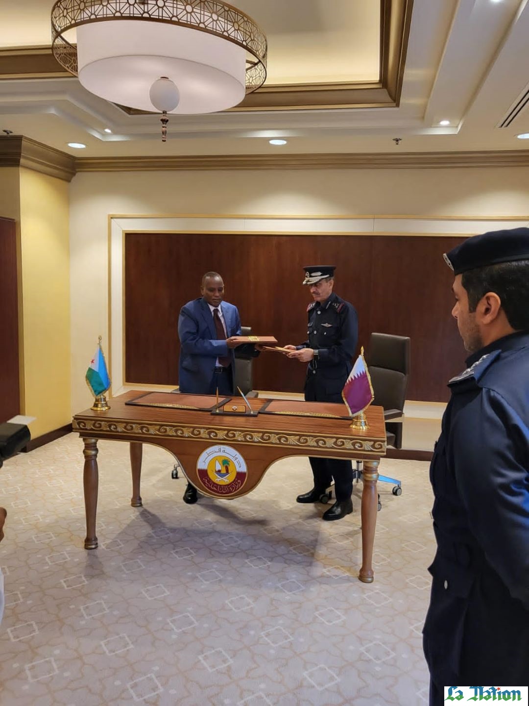 Visite du Directeur Général de la Police Nationale au Qatar