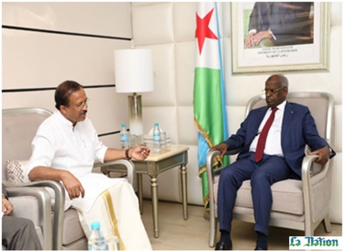 Visite du ministre d'Etat indien aux affaires extérieures à Djibouti (4)