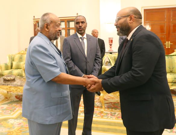 Le Président Guelleh reçoit une délégation soudanaise de haut niveau (1)