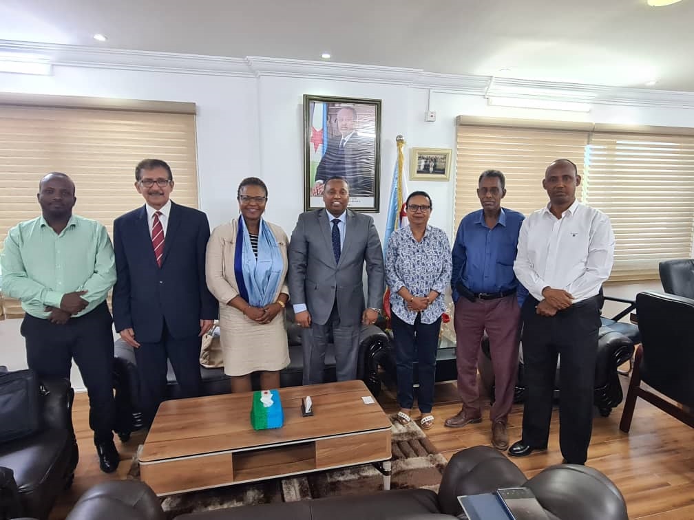 Le ministre de l’Energie chargé des ressources naturelles reçoit une délégation de l’agence internationale pour l’énergie atomique (AIEA)