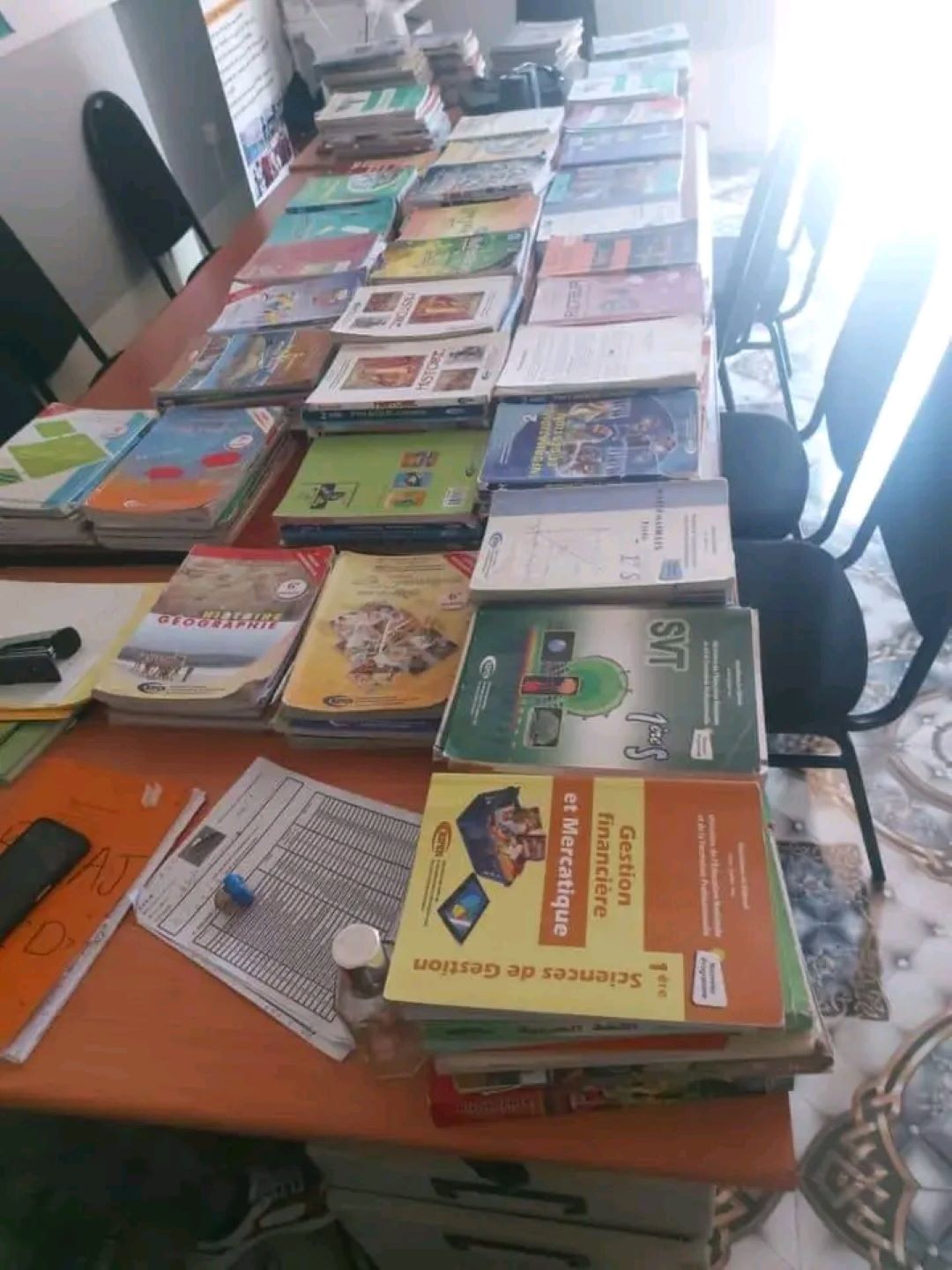 Soutien à la scolarité : Troisième édition de parrainage d’achat des manuels scolaires et de payement de la contribution  financière des élèves à leur établissement de l’AJCD