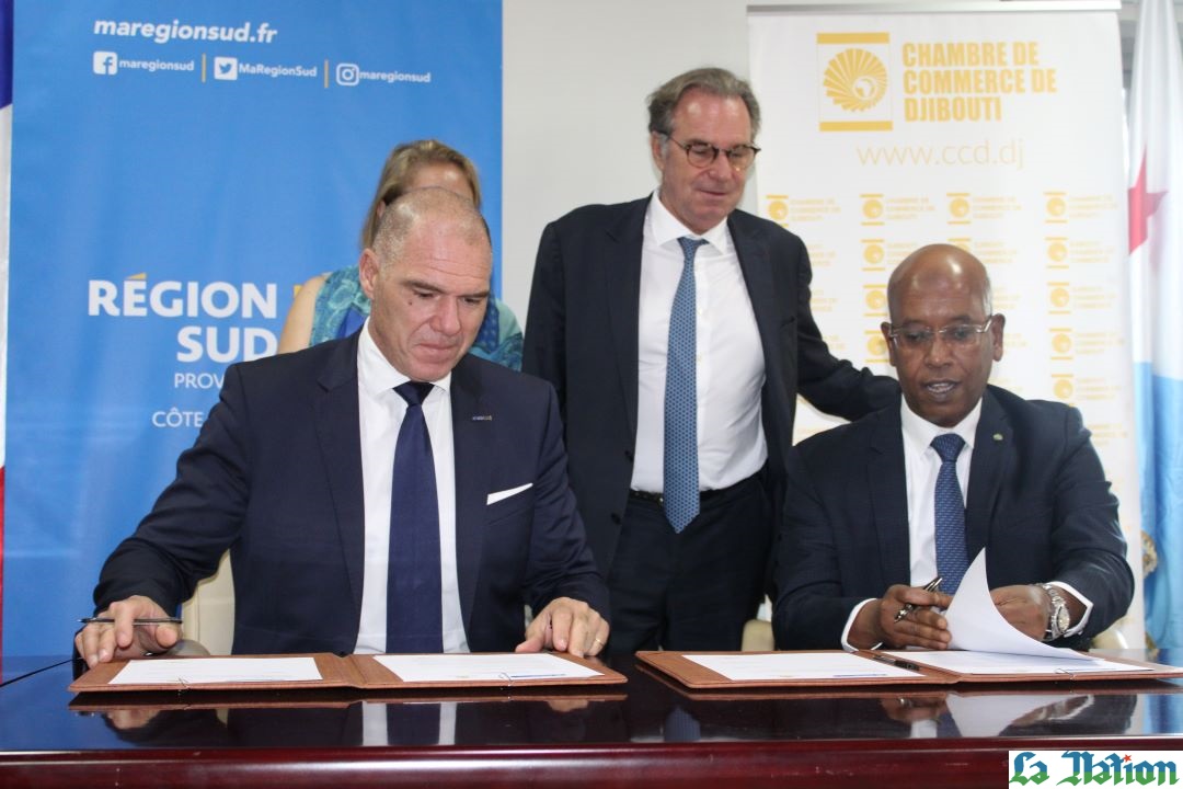 Une rencontre de haut niveau entre la communauté des Affaires Djiboutienne et une délégation de la région du PACA