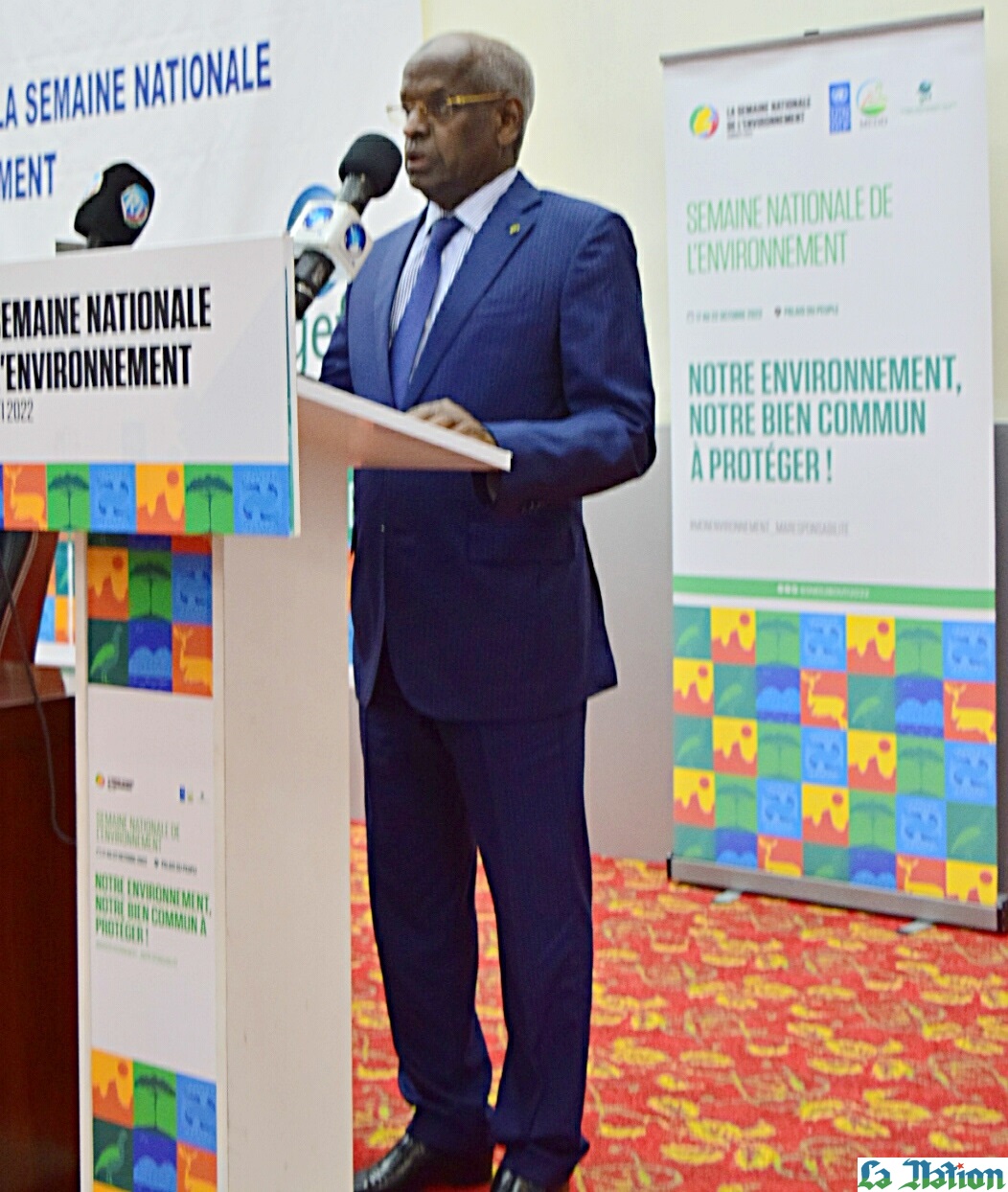 « L'instauration de cette semaine nationale de l'environnement témoigne comme chacun peut le comprendre de l'importance que revêt la protection et la préservation de l'environnement au sein de la politique publique du gouvernement », déclare le Premier ministre M. Abdoulkader Kamil Mohamed