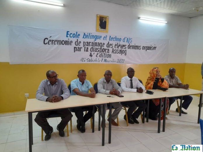 Ali-Sabieh Quatrième édition de parrainage de 100 collégiens par l’association de la diaspora assajog en Europe (1)