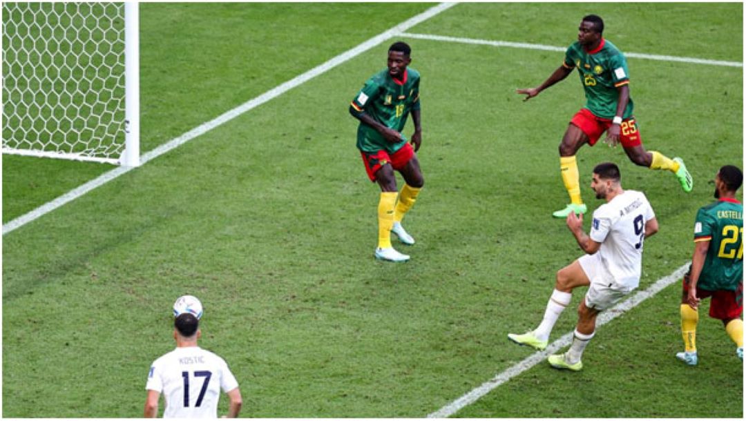 COUPE DU MONDE : CAMEROUN – SERBIE UN MATCH FOU ET LE CAMEROUN CONTRAINT LA SERBIE AU MATCH NUL (3-3)