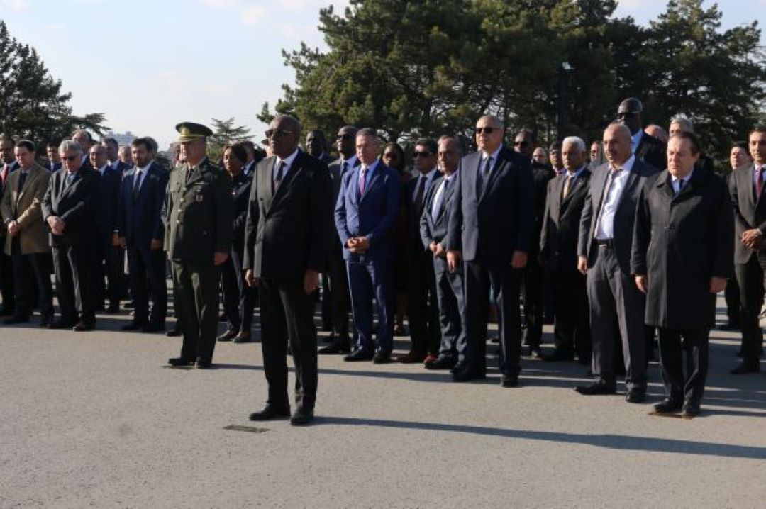 Cérémonie de commémoration de la mort d’Atatürk