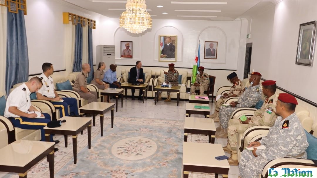 Le CEMGA reçoit l’ambassadeur des USA à Djibouti