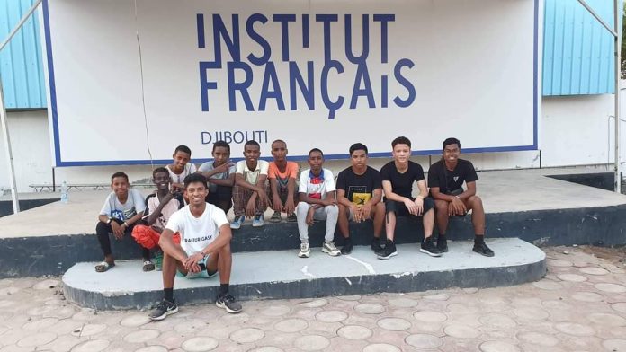 Le PARKOUR Des athlètes malgaches initient des jeunes Djiboutiens (3)
