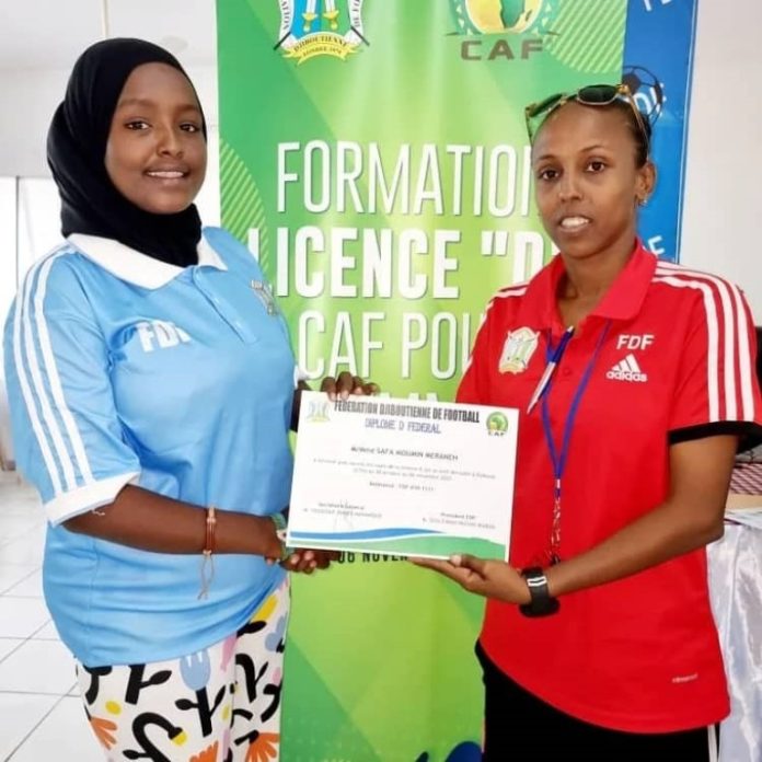 Rideau sur le stage de la licence D féminine de la CAF (1)