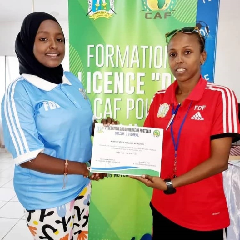 Football féminin : Rideau sur le stage de la licence D féminine de la CAF