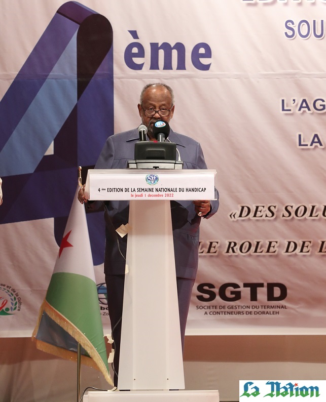 « Ce que nous voulons aujourd’hui c’est une société qui s’adapte aux personnes en situation de handicap, et non l’inverse », déclare le Président Guelleh (1)