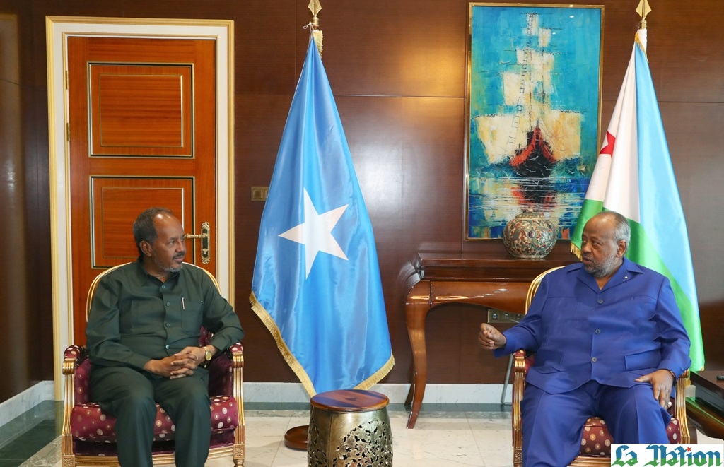 Entretien au sommet entre le Président Guelleh et son homologue somalien