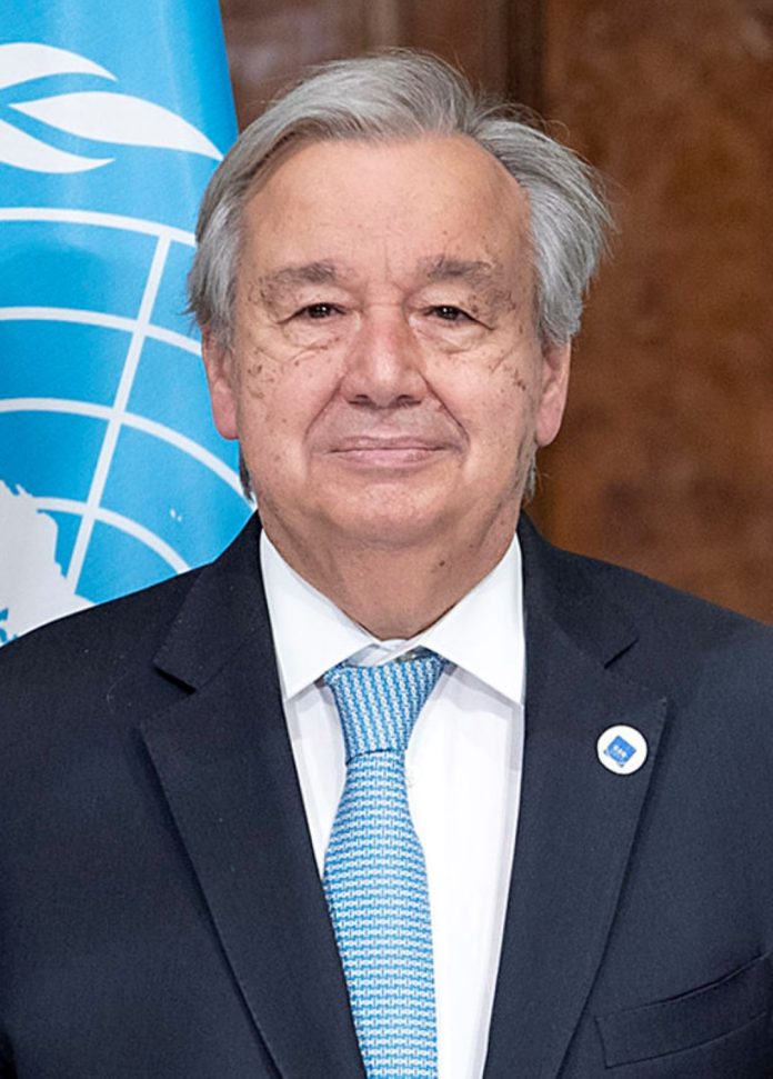 « La paix avec la nature et le climat, pour construire un monde plus durable. », déclare le secrétaire général des Nations Unies