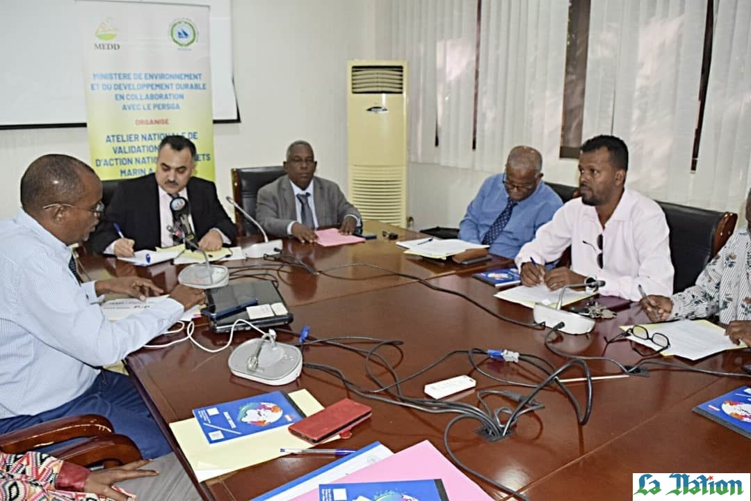 MEDD : Atelier national pour la revue du Plan de Gestion de déchets marins à Djibouti