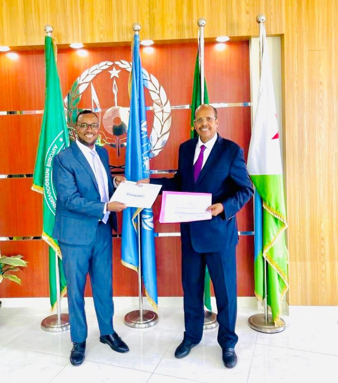 MAECI ; Mohamed Youssouf Aouled accrédité Consul Honoraire du Nicaragua à Djibouti