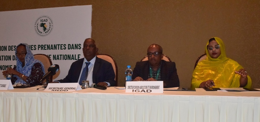 Atelier de concertation des parties prenantes dans le cadre de l’élaboration de la Stratégie Nationale de l'Économie Bleue (SNEB)