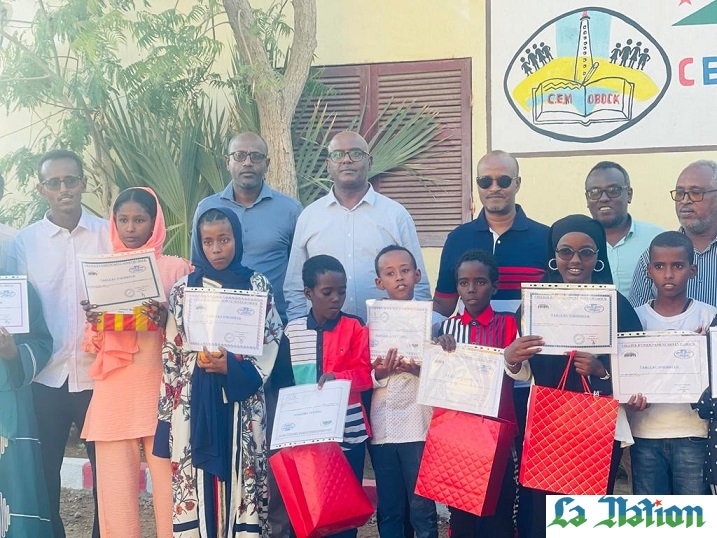 Cérémonie de remise de récompenses aux meilleurs élèves du collège d’Obock