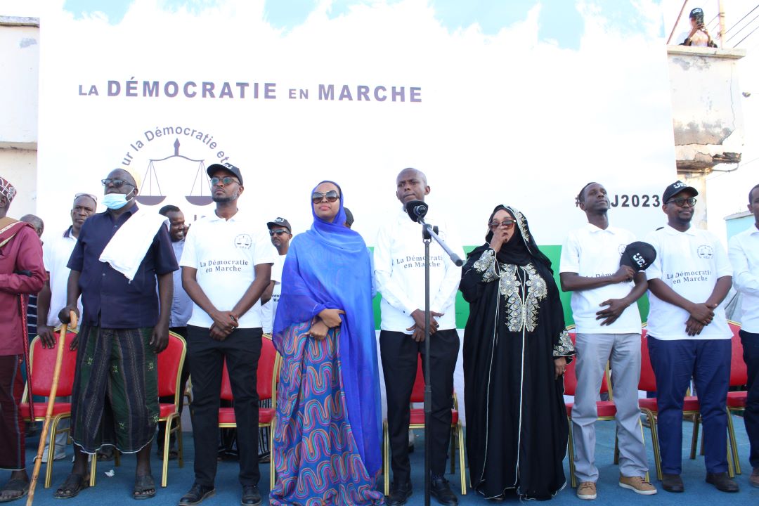 L’UDJ fait une démonstration de force