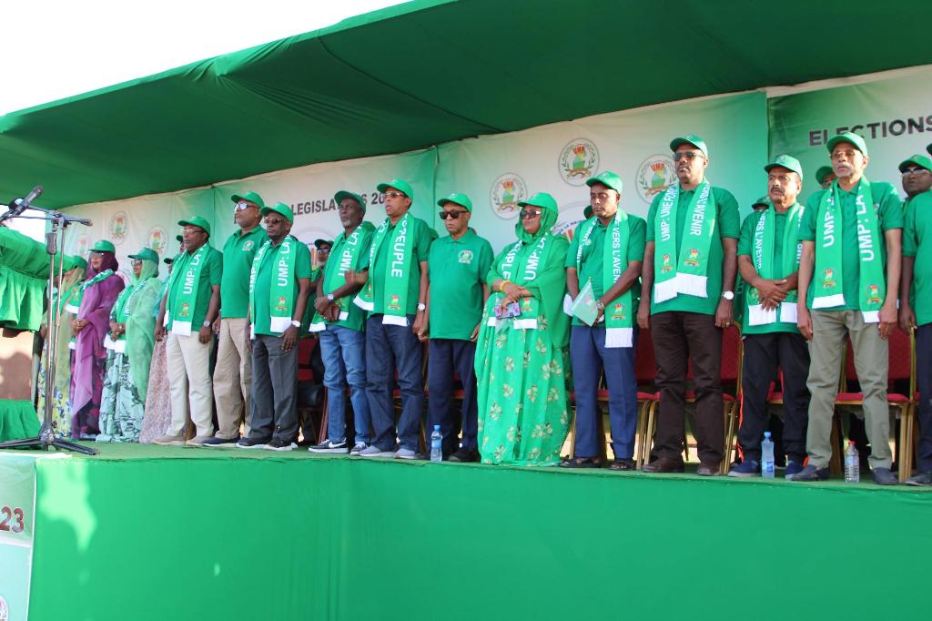 La délégation de l’UMP à l’Espace Napoléon