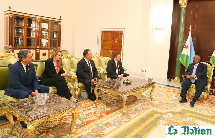 Le Président Guelleh reçoit les principaux responsables des Communautés d’Affaires de Monaco