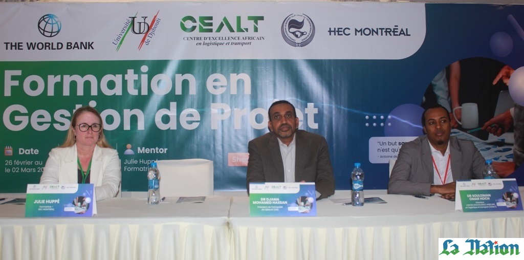 Université de Djibouti : Formation en gestion de projet : les fondamentaux, le CEALT en collaboration avec HEC Montréal