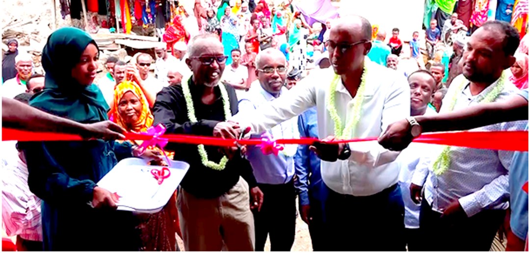 Inauguration du marché central d'Assajog rénové à Ali-Sabieh par l'ADDS