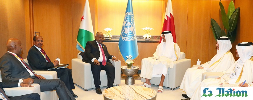 Le Président Guelleh prend part aux travaux du sommet des PMA