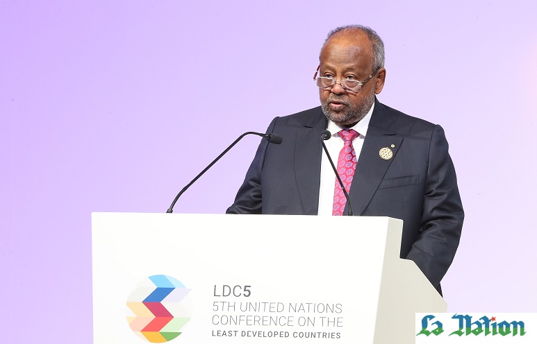 « Les PMA ne doivent plus être limités à la seule catégorie de pays récipiendaires d’aides. Cette vision étroite, étriquée, débilitante doit être changée ! »Déclare le président Guelleh