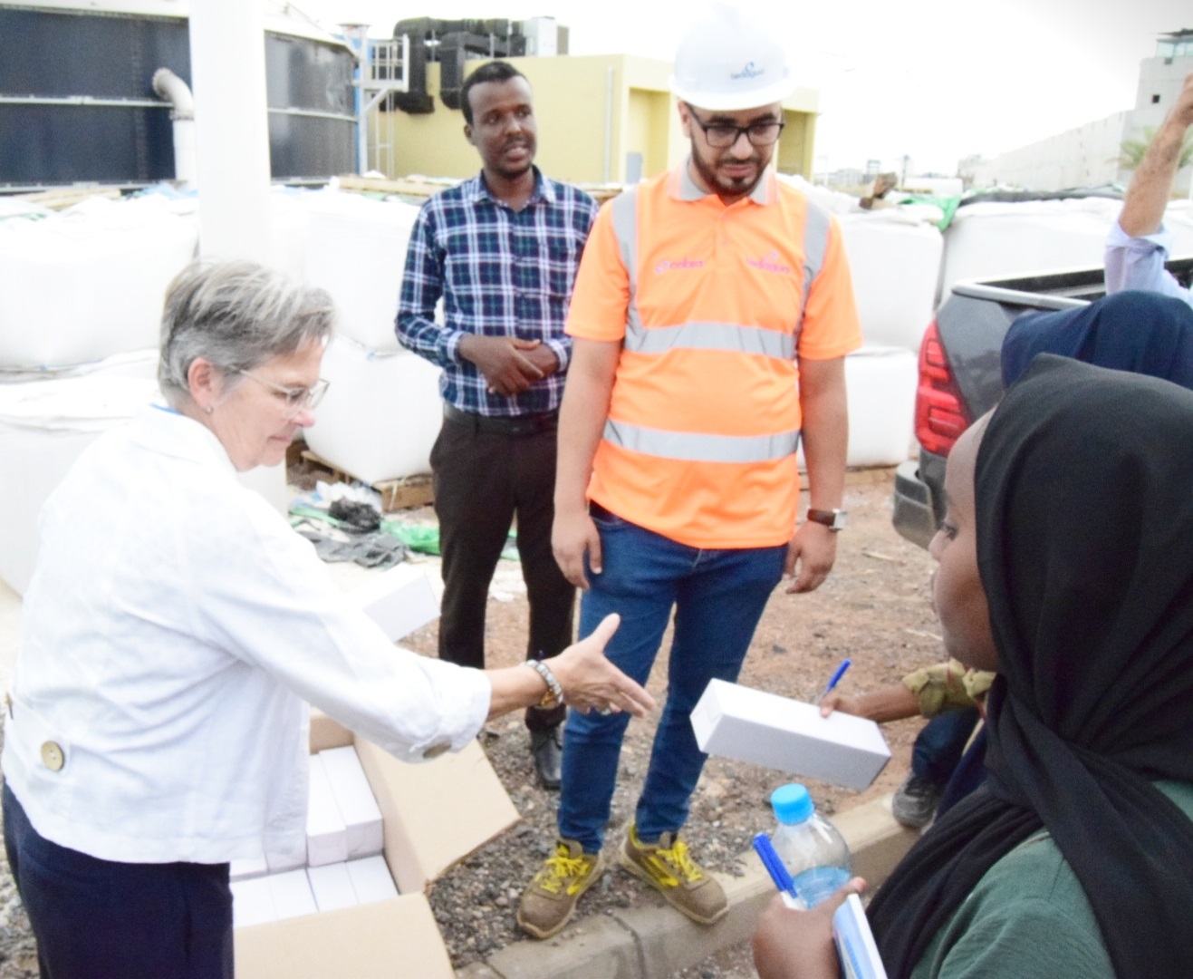 USINE DE DESSALEMENT DE DORALEH : Visite guidée de l’U.E organisée au profit des élèves de Fukuzawa