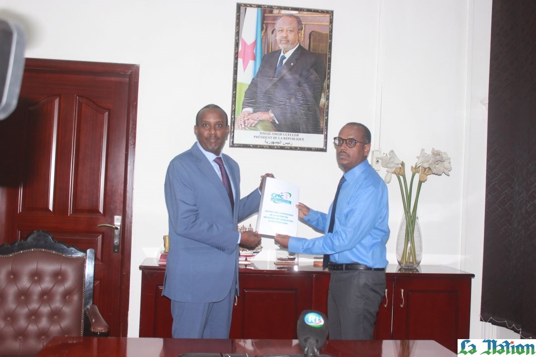 La CNC remet le compte rendu du rapport  sur les élections législatives du 24 février 2023 au ministre de la Communication