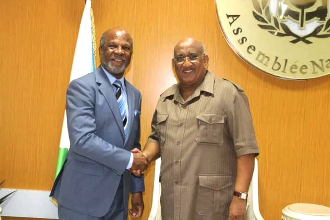 Le président du Parlement reçoit l'ambassadeur de Cuba à Djibouti