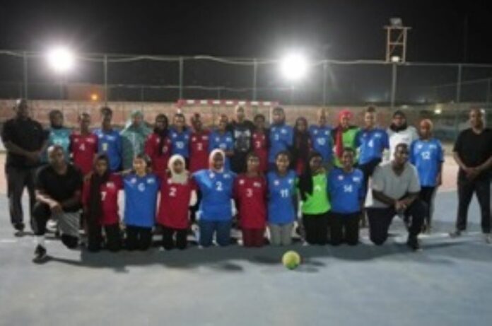 Les joueuses de handball djiboutiennes se préparent pour l’édition 2023 de l’IHF Trophy en Tanzanie