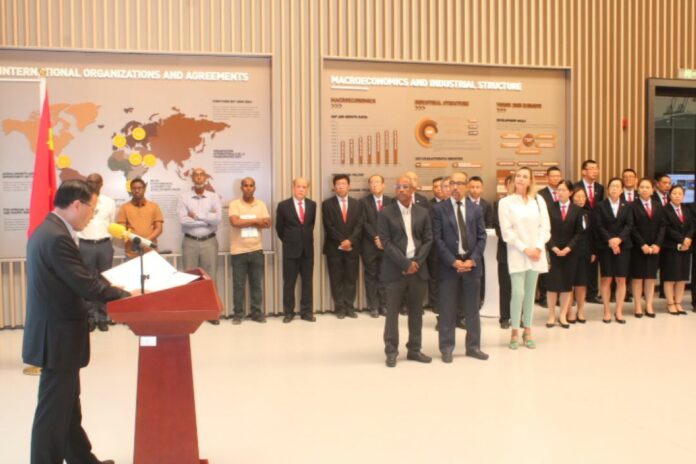 60e anniversaire de l’envoi des équipes médicales chinoises à l’Etranger et la rotation des équipes médicales chinoises à Djibouti (1)