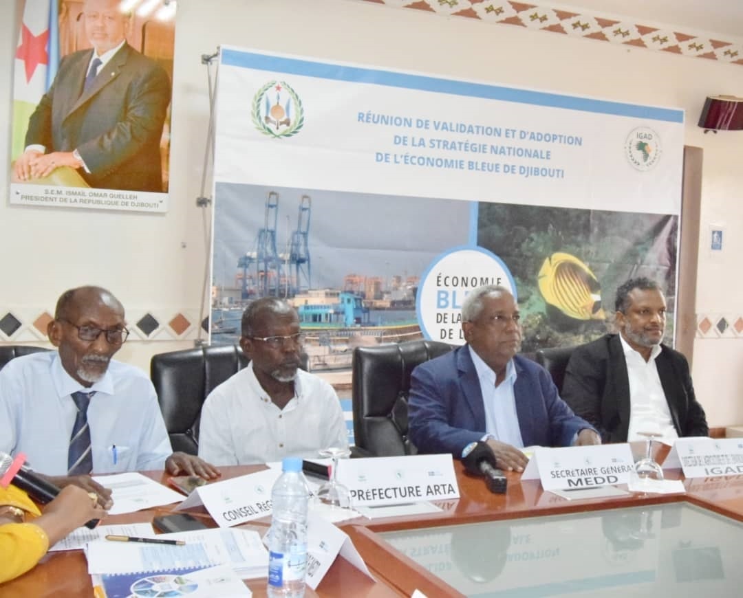 Economie Bleue de la région de l’IGAD : Deux jours pour valider la stratégie nationale de Djibouti
