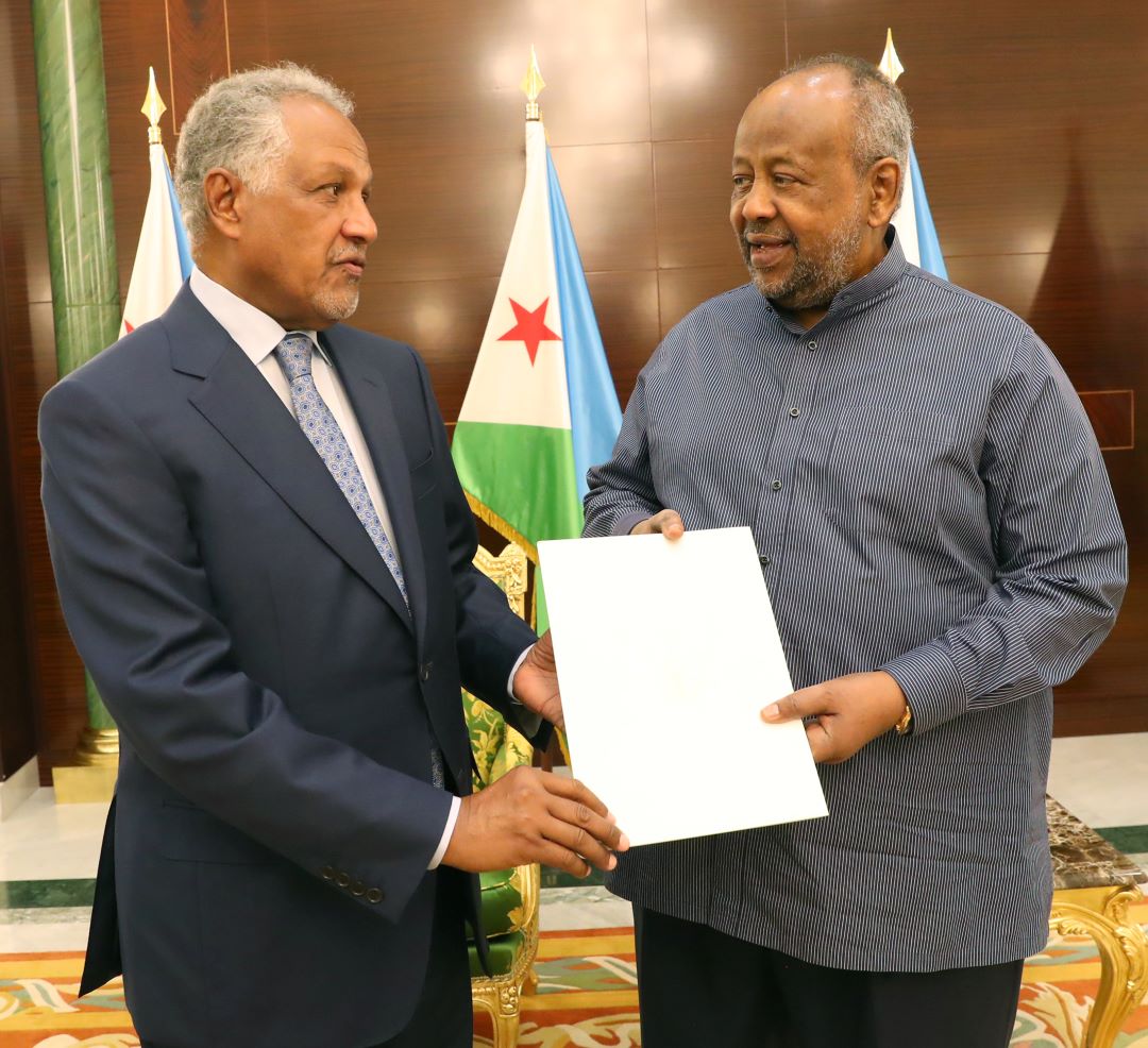 Le Chef de l’état reçoit un émissaire du Président du Conseil de Souveraineté de Transition du Soudan