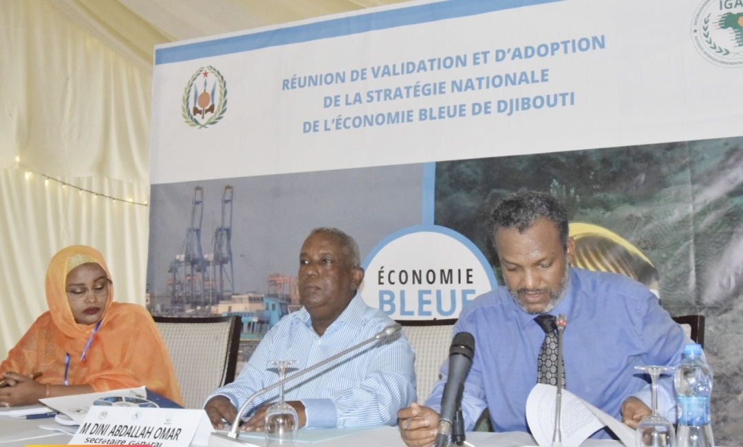 L’ECONOMIE BLEUE  : Réunion de Validation et Adoption de la stratégie nationale