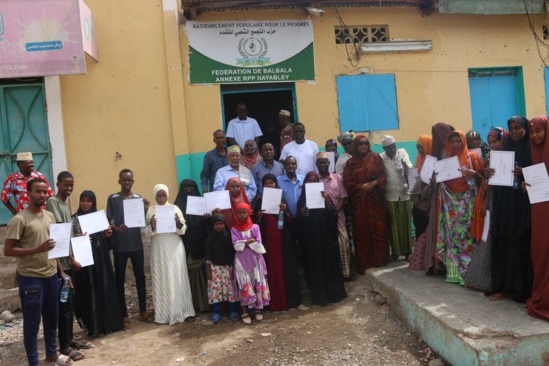 6ème édition de la formation de couture et de l’informatique pour les jeunes du quartier hayabley et Barwaqo