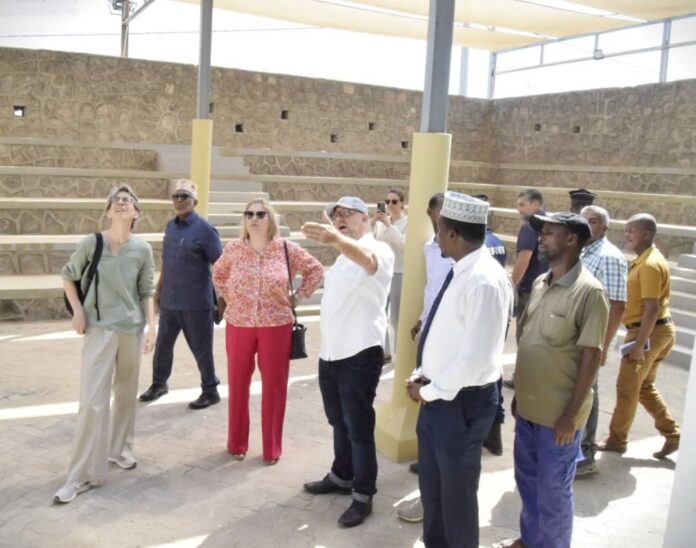ADDS Visite de terrain pour constater l’état d’avancement des chantiers à Layabley-Moustiquaire (2)