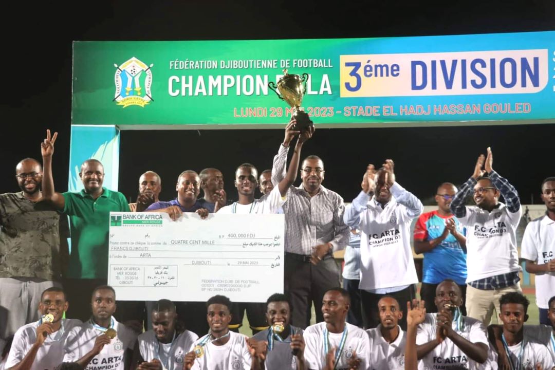 Championnat de football de 3e division : Arta s’offre le titre de champion